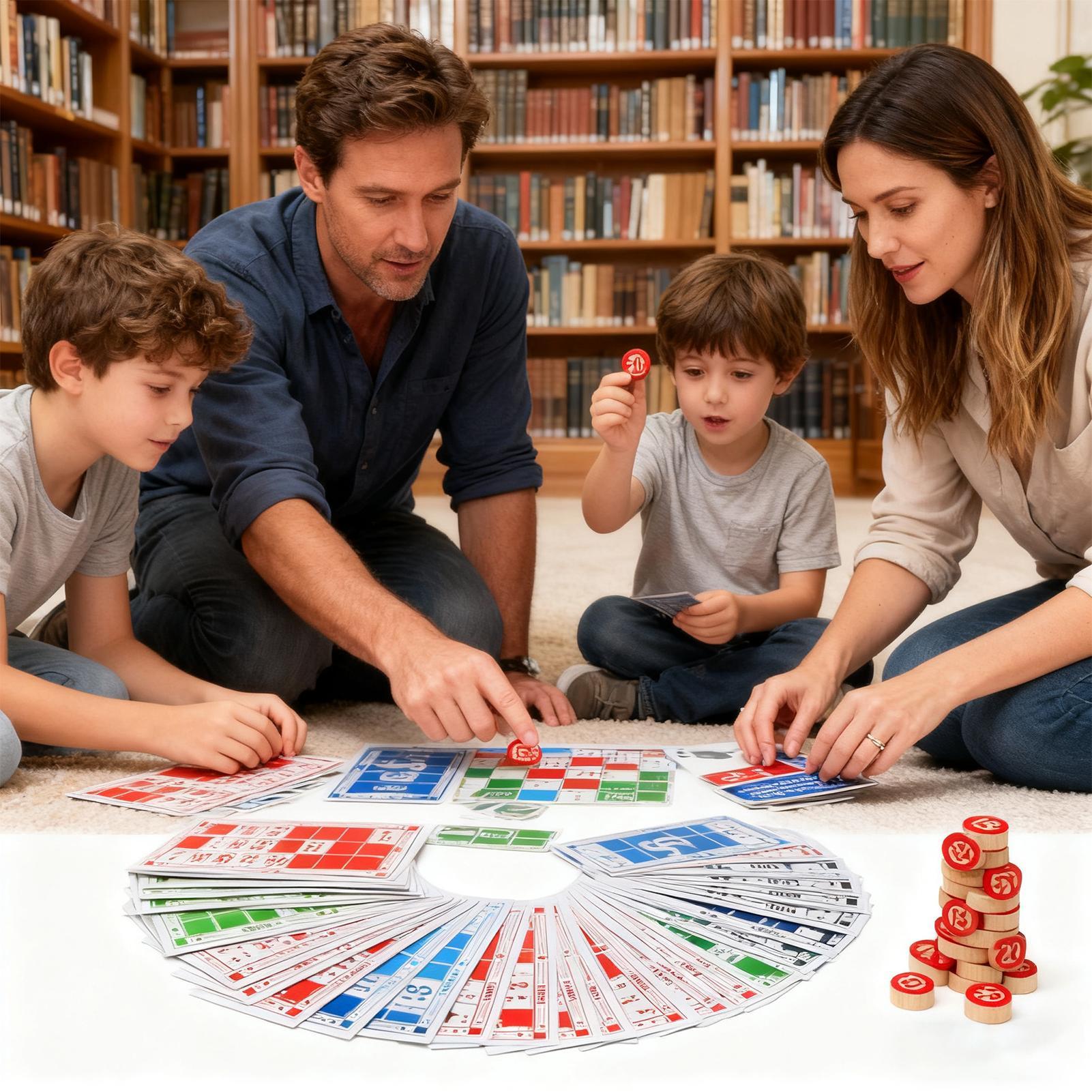 Party Games For Large Groups - Set da bingo Divertenti giocattoli vintage