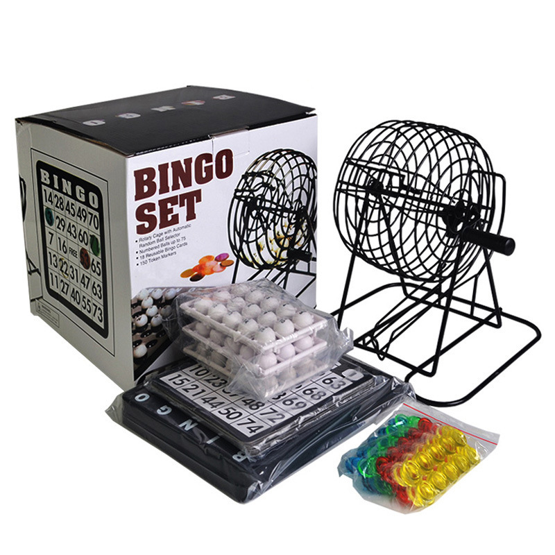 Party Games For Large Groups - Bingo Lotteria Macchina Acciaio Bingo Gioco