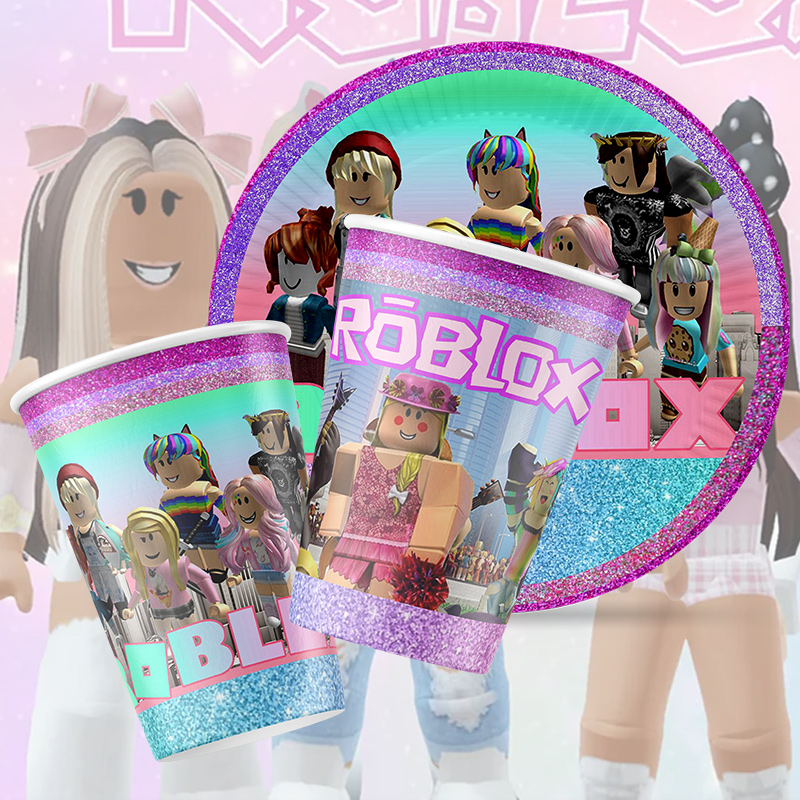 Party Games In Roblox - Decorazioni per Festa di Compleanno a