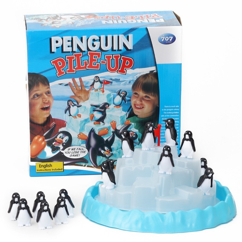 Party Games No Props - Gioco da Tavolo Puzzle con Pinguini