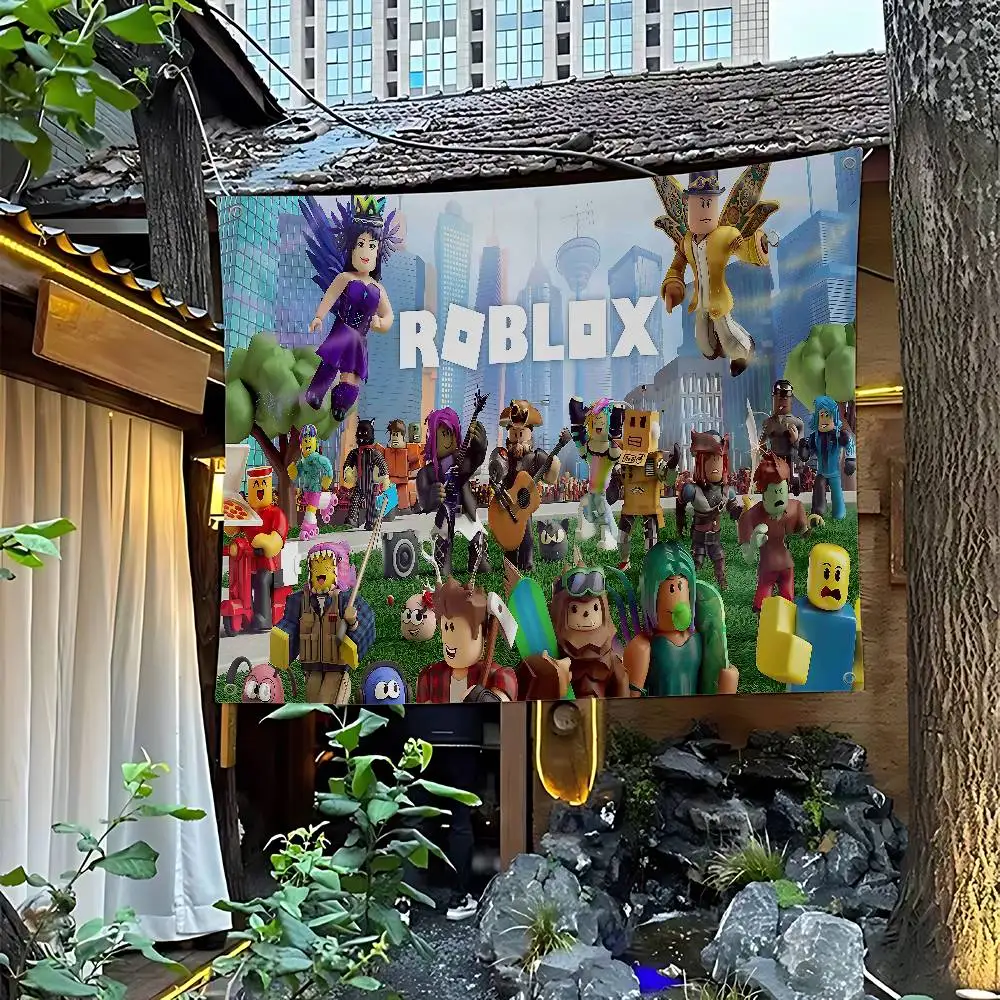 Party Games In Roblox - Bandiera Pubblicitaria Commerciale Stampata Avanzata R-Roblox