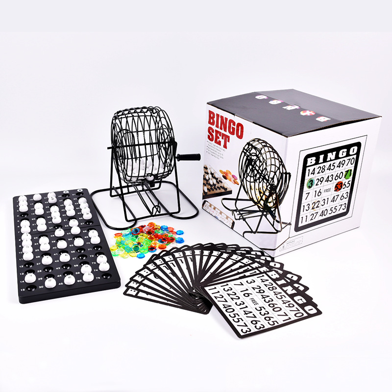 Party Games For Large Groups - Bingo Lotteria Macchina Acciaio Bingo Gioco