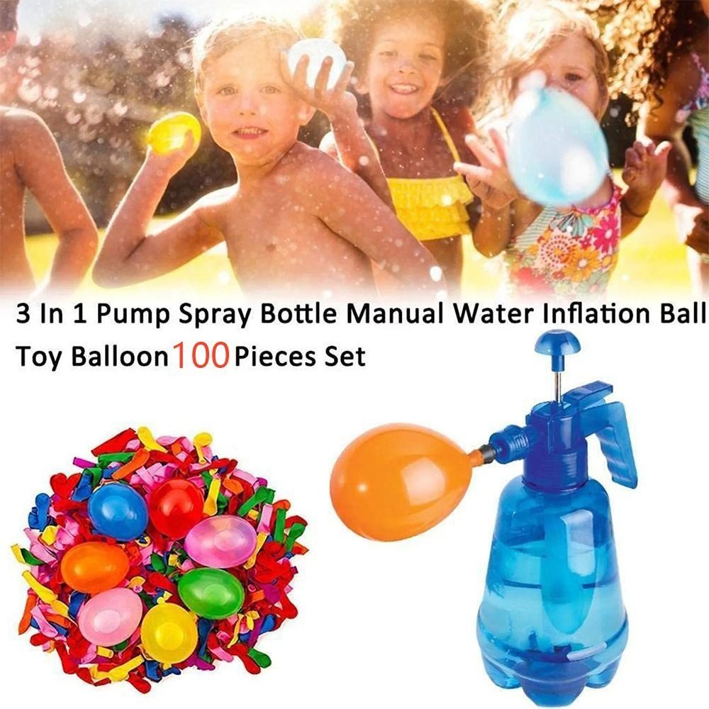 Party Games Bomb - Pompa per palloncini portatile con bomba