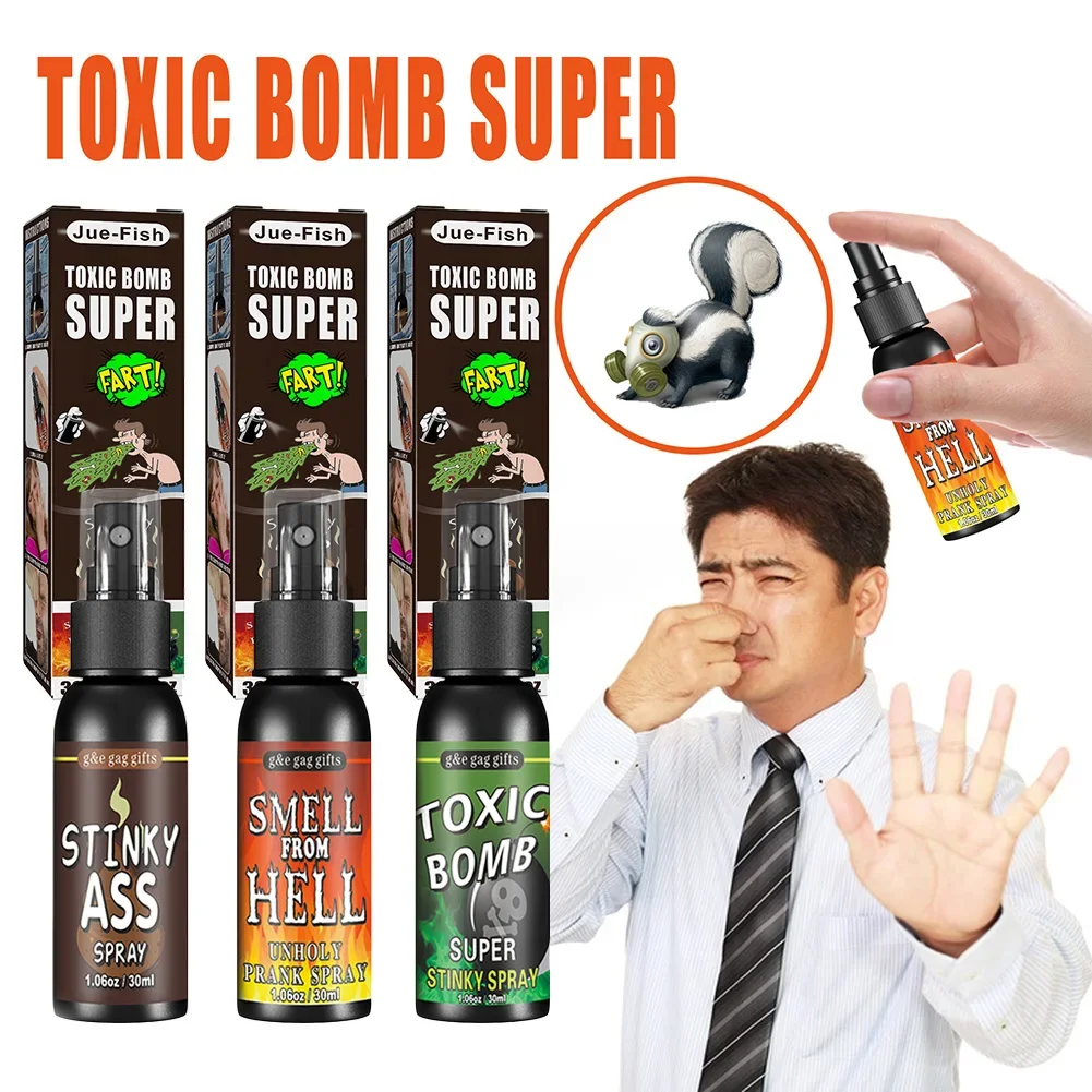 Party Games Bomb - 30ml Scoreggia Gag Spray Scherzo Scherzo