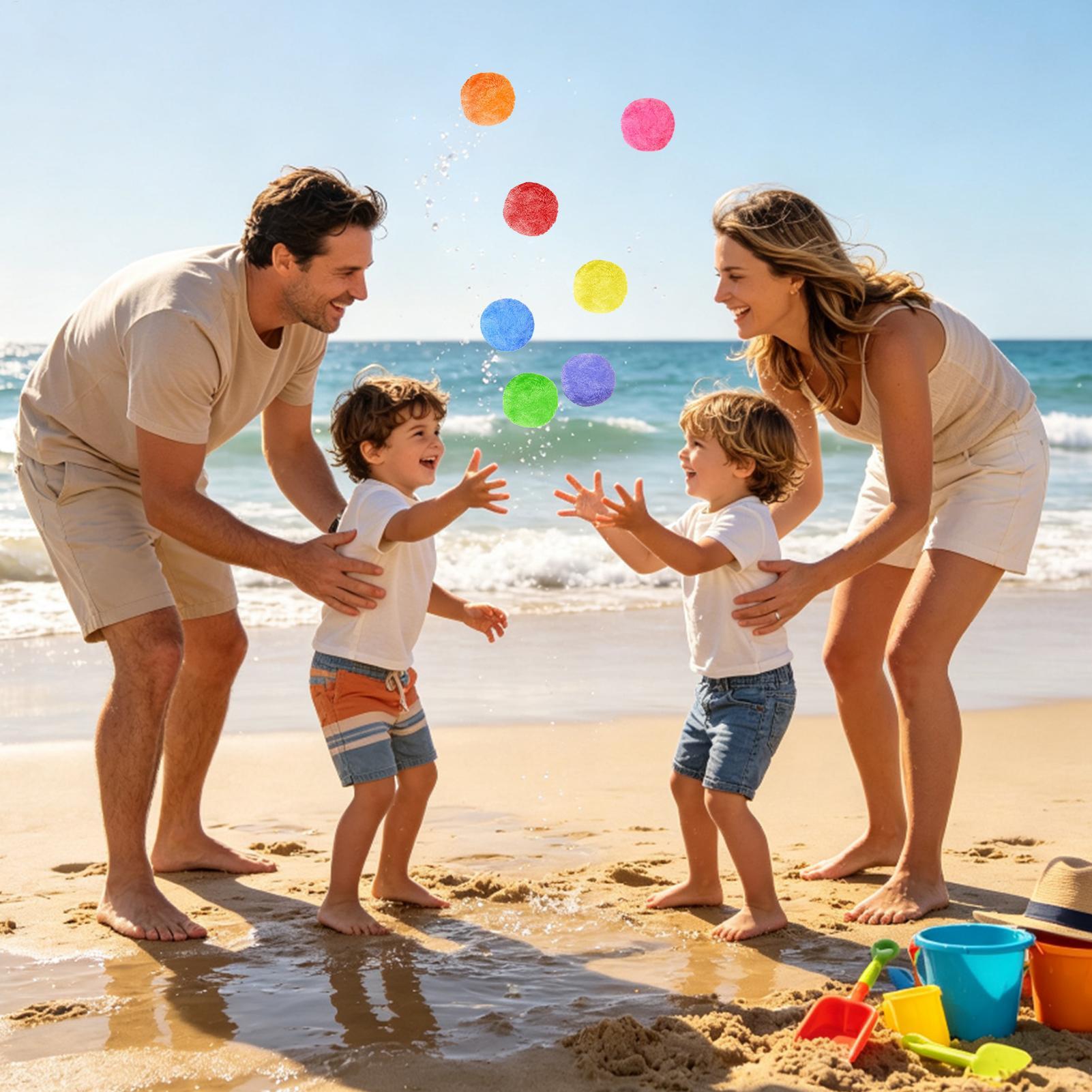 Party Games Bomb - Palline d'acqua riutilizzabili, 100 pezzi, bombe