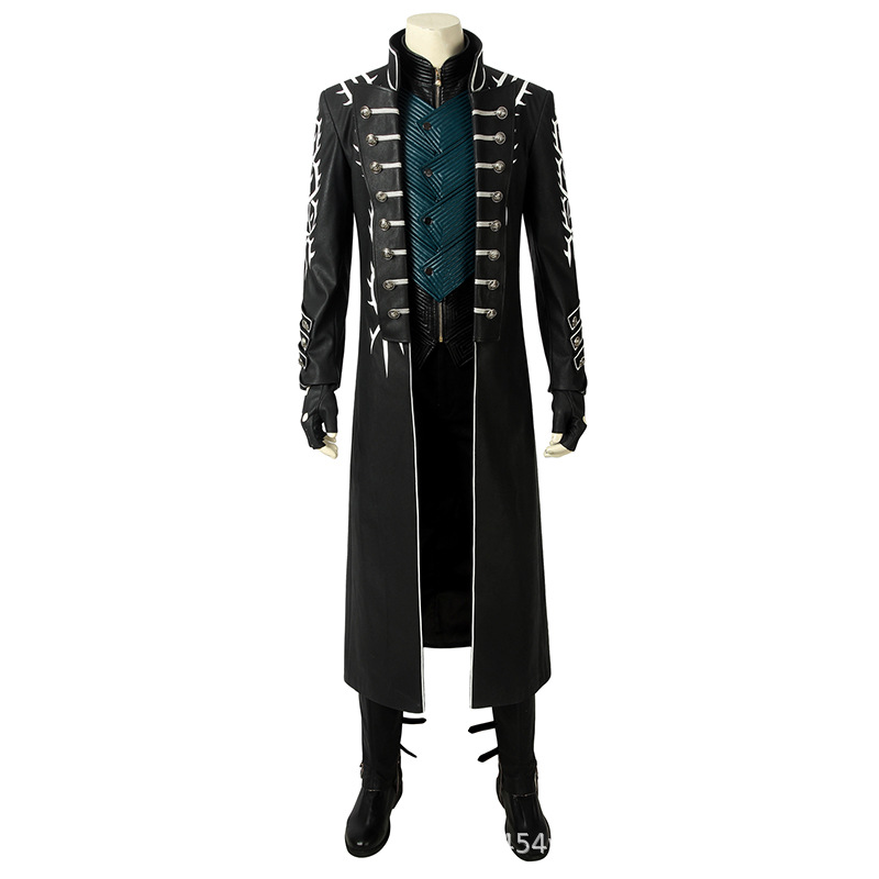 Party Games You Can Play - Costume Cosplay di Vergil, Set Completo,