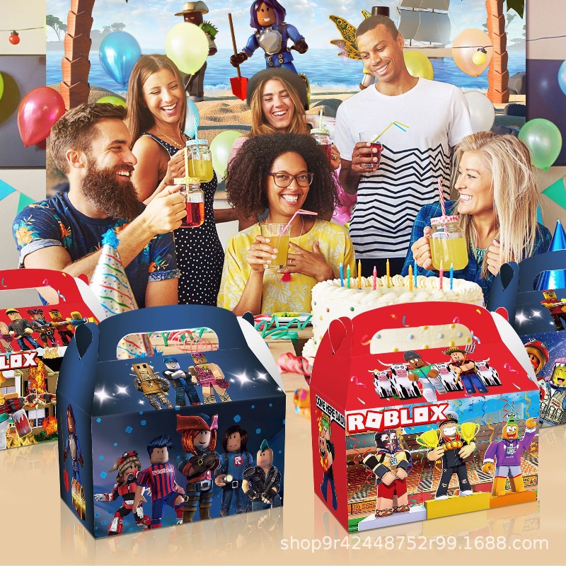 Set di 12 Scatole Regalo a Tem - Party Games In Roblox recensione e prezzo