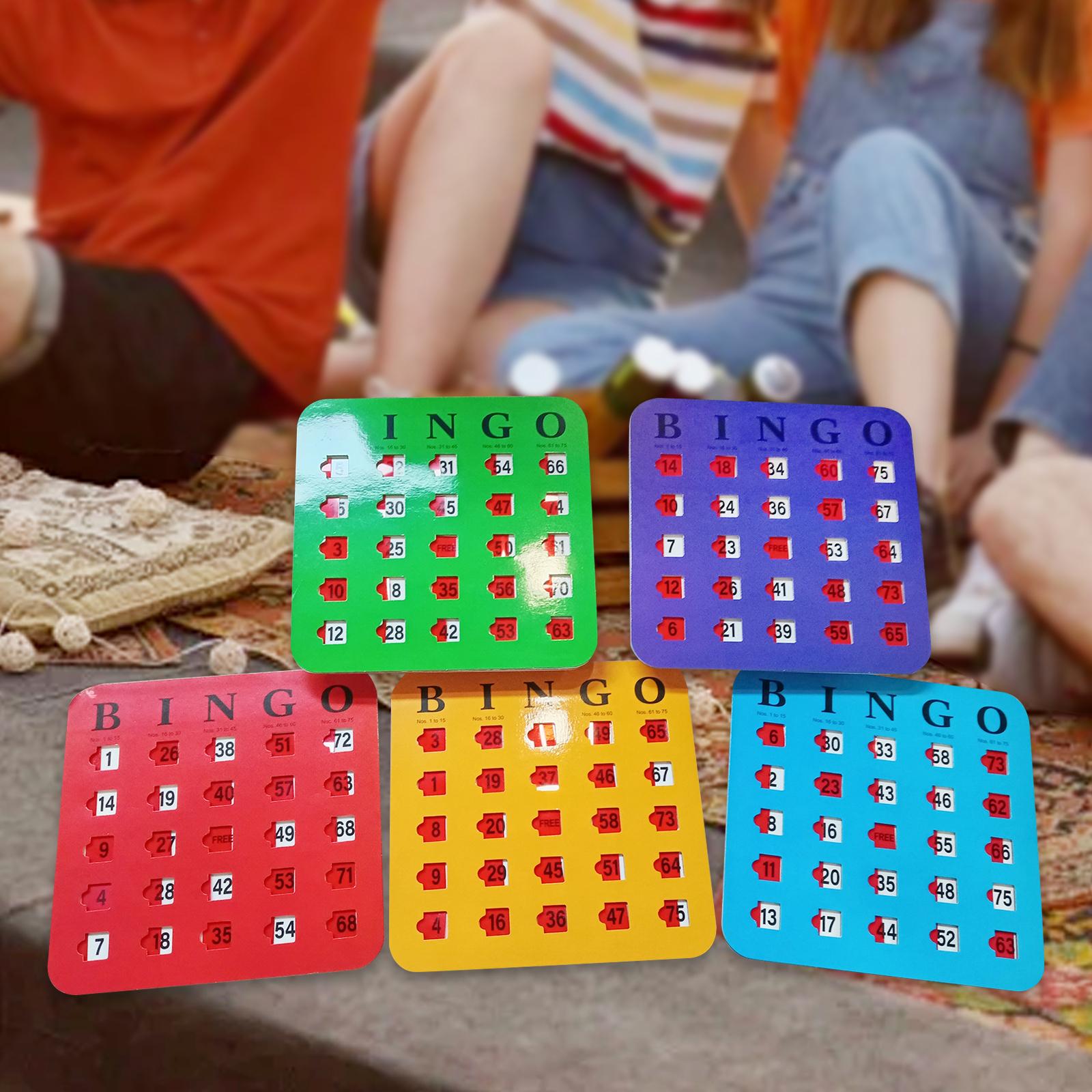 5 Pezzi Grande Stampa Bingo Ca - Party Games For Large Groups recensione e prezzo