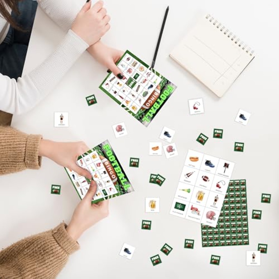 Gioco di Bingo a Tema Calcio,  - Party Games For Large Groups recensione e prezzo