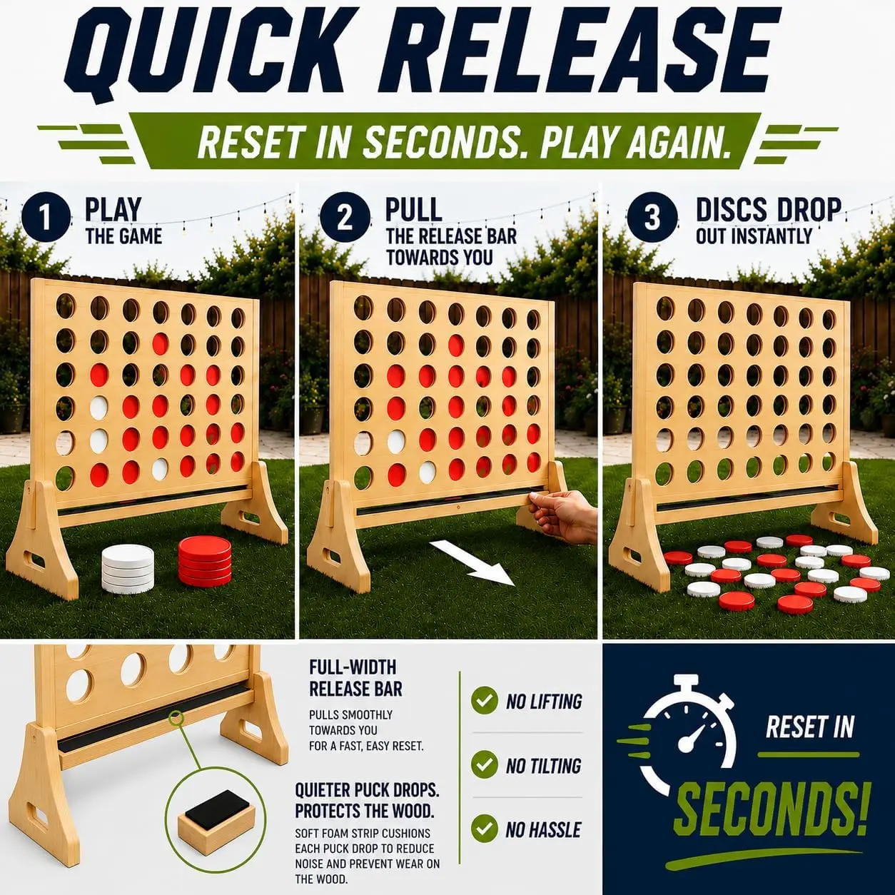 Gioco Gigante Quattro in Fila  - Party Games Adults Indoor recensione e prezzo
